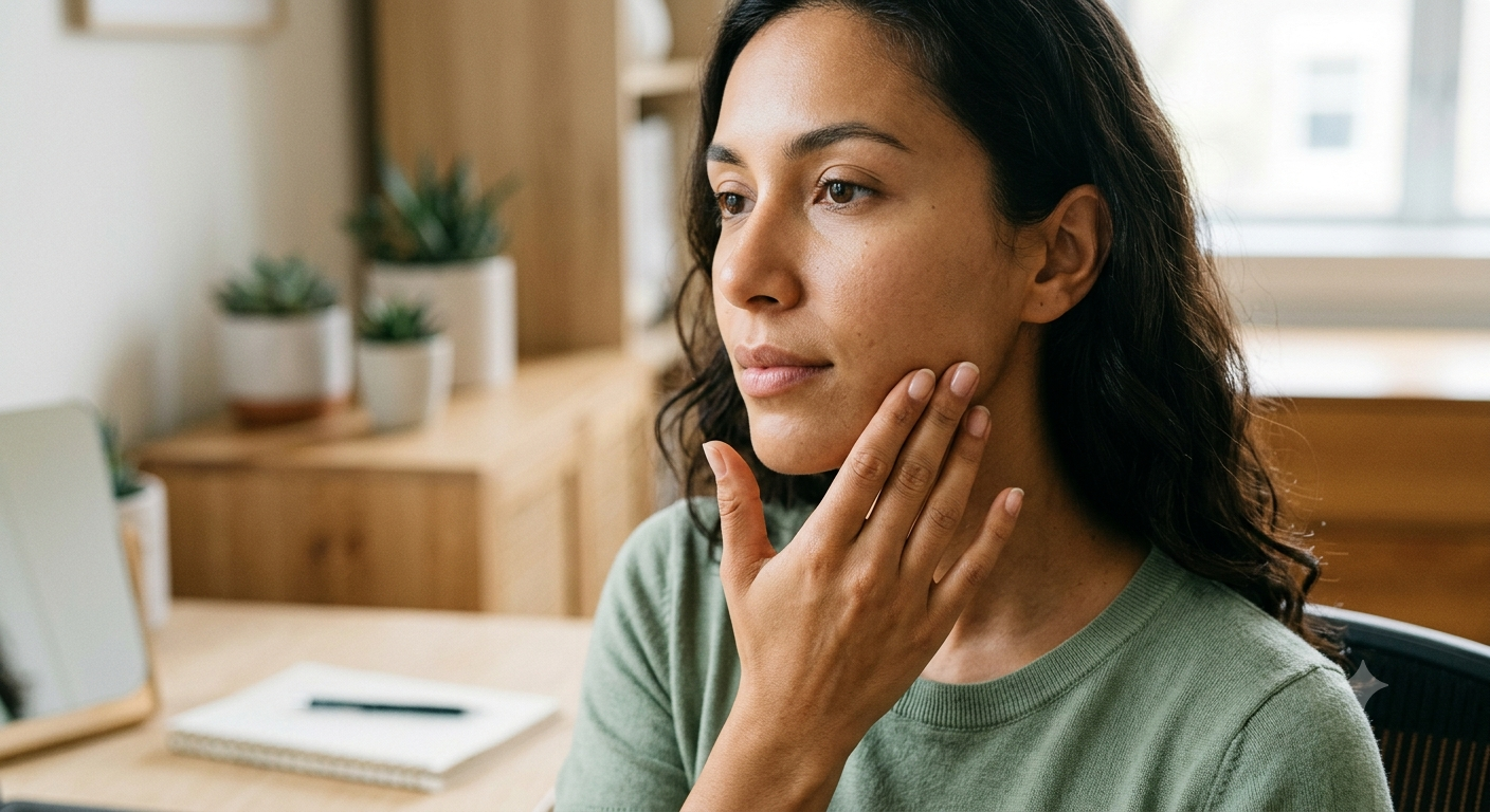 A clinical consultation discussing non-surgical orthodontic options on how to fix asymmetrical face skeletal structure.