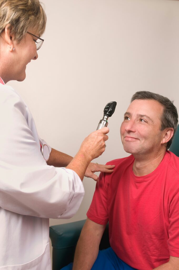 Binocular Vision Dysfunction covering eye misalignment, headaches, dizziness, vision therapy, corrective lenses, and diagnosis.