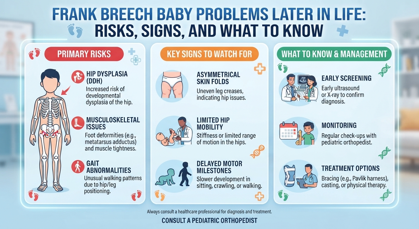 Frank Breech Baby Problems Later in Life Risks, Signs, and What to Know