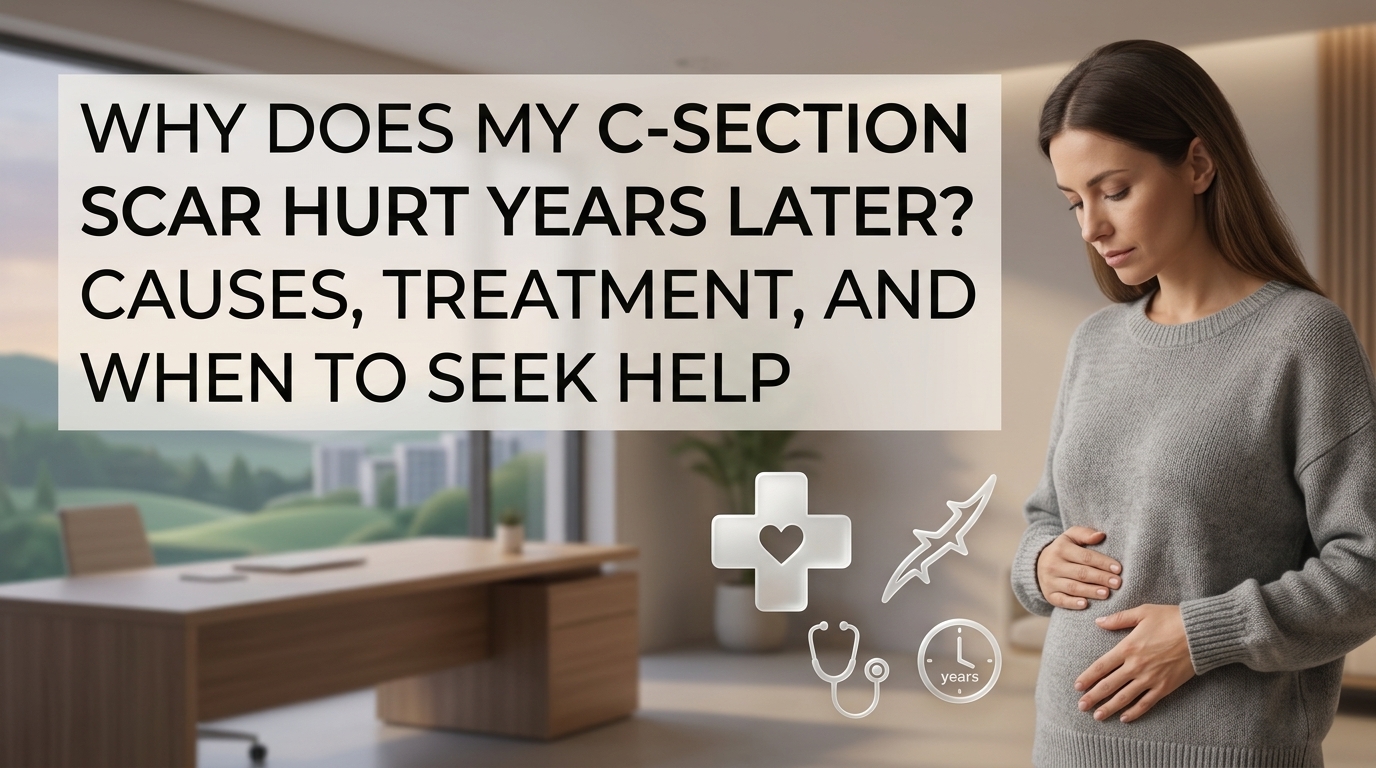 Why Does My C-Section Scar Hurt Years Later? Common Causes, Relief & Treatment