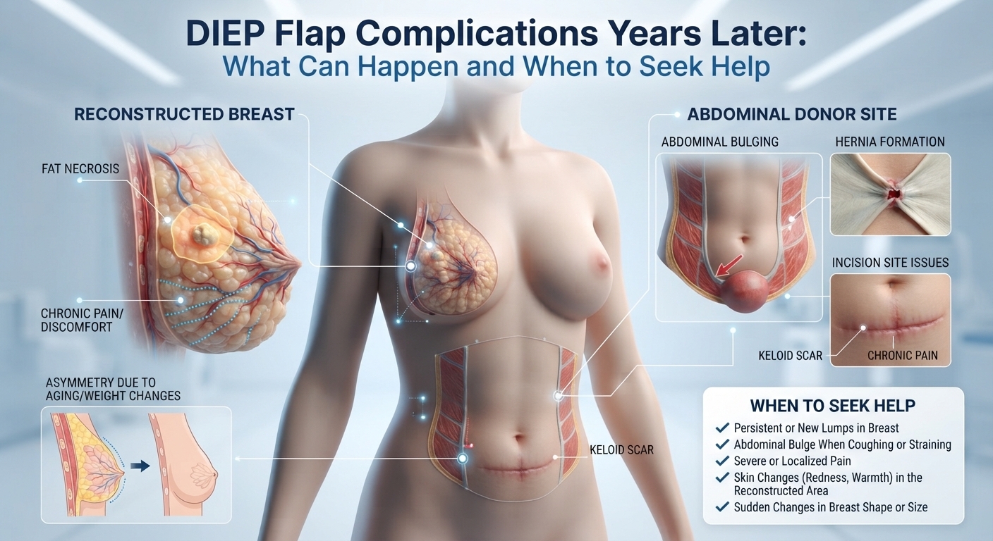 DIEP Flap Complications Years Later What Can Happen and When to Seek Help